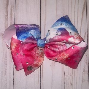 Jojo unicorn hair bow
